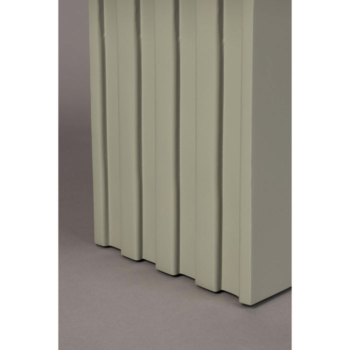 Dutchbone Clayton Bijzettafel Vierkant 40x40 cm Marmer - Grijs