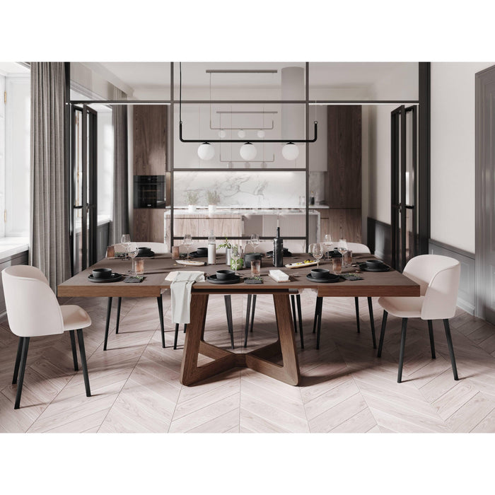 Windsor & Co Uitschuifbare eettafel Nodi