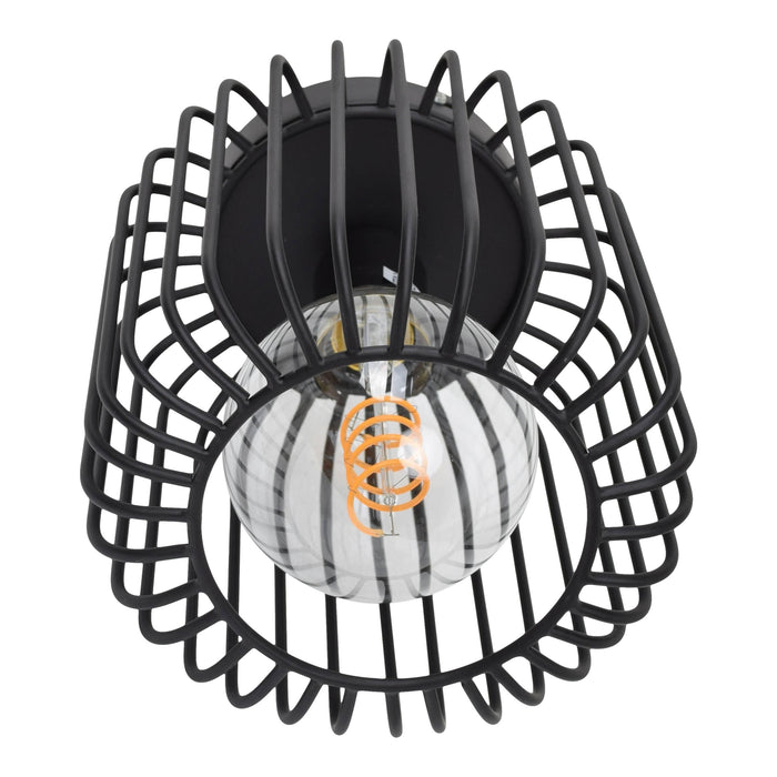 Urban Interiors Wiro plafondlamp - Zwart - Metaal - 20x18