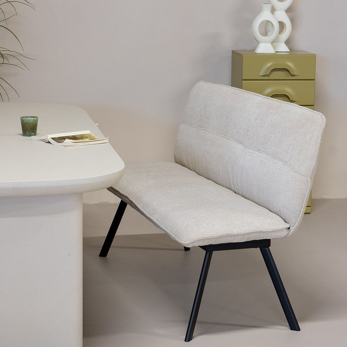 Giga Meubel - Eetkamerbank Harper Taupe