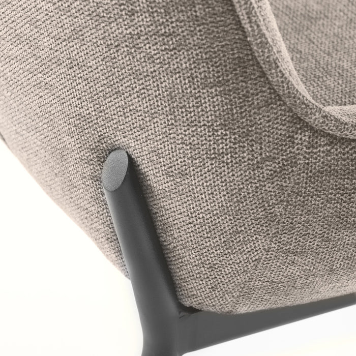 Giga Living - Eetkamerstoel Zandkleur Stof - Calgary - Set van 2