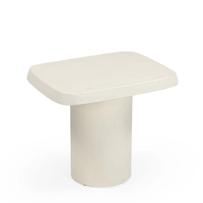 Giga Meubel - Bijzettafel Rechthoek 53cm - Beige Beton - Carly