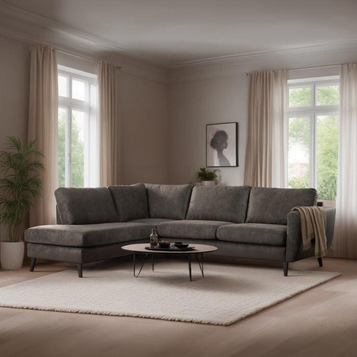 Giga Meubel - 3-Zits Hoekbank Yuma Taupe Links