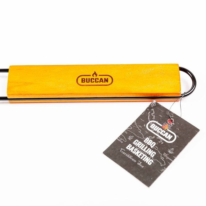 Buccan BBQ - Handbare Grillrooster voor vlees en vis