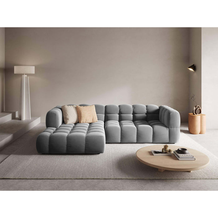 Cosmopolitan Design 4-zits hoekbank Sky links velvet