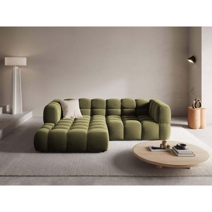 Cosmopolitan Design Sky 3-zits Hoekbank Links - Lichtgroen