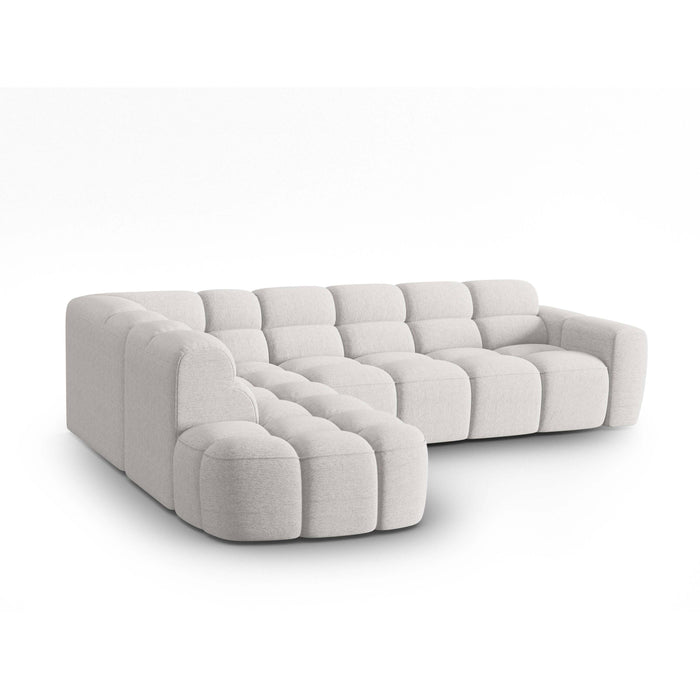 Micadoni Lisa Hoekbank Links - Lichtgrijs