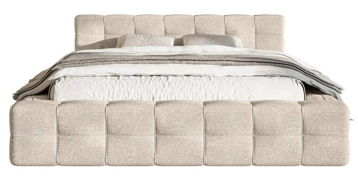 Selsey Design Tilly bedframe chenille met opbergvak 140 x 200 cm
