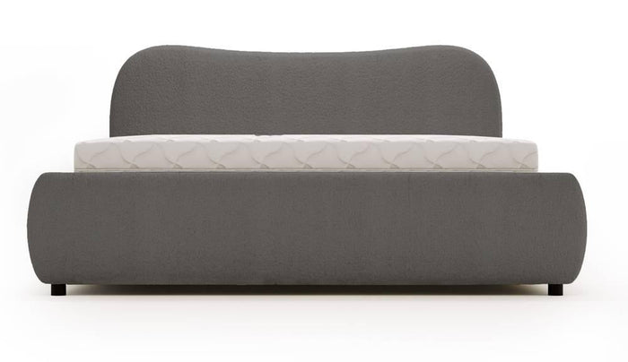 NADUVI Collection Lavelle bedframe bouclé met opbergvak 140 x 200 cm