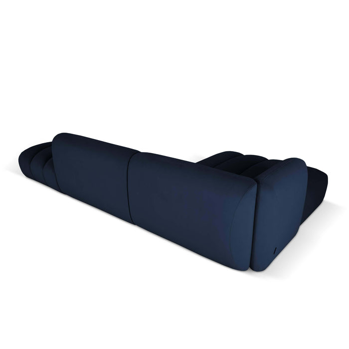 Micadoni 5-zits hoekbank Harry links open velvet