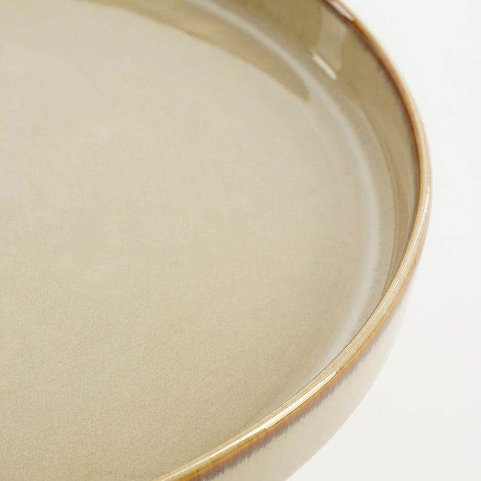 Mica Decorations Racco Taartplateau - H11 x Ø28 cm - Beige