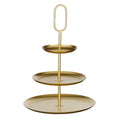 Mica Decorations Rama Etagere 3 Laags - L38 x B38 x H55 cm - Goud