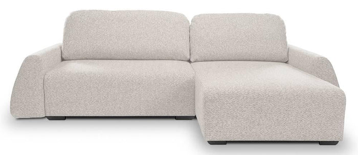 Selsey Design Talula hoekbank links|rechts chenille met slaapfunctie