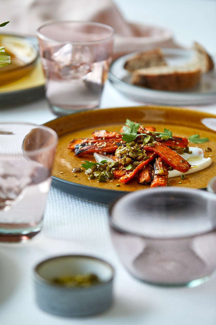 Bitz Ontbijtbord | Dessertbord Gastro Zwart|amber ø 21 cm