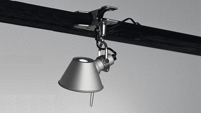 Tolomeo Micro Pinza klemlamp retrofit rood