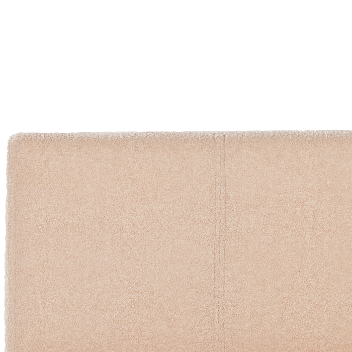 Beliani - MARMANDE - Slaapbank - Perzik - 80 x 200 cm - Bouclé