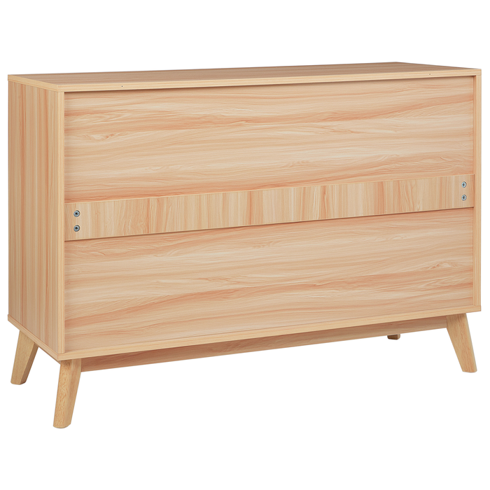 Beliani - SARDIS - Commode - Lichthout - Spaanplaat