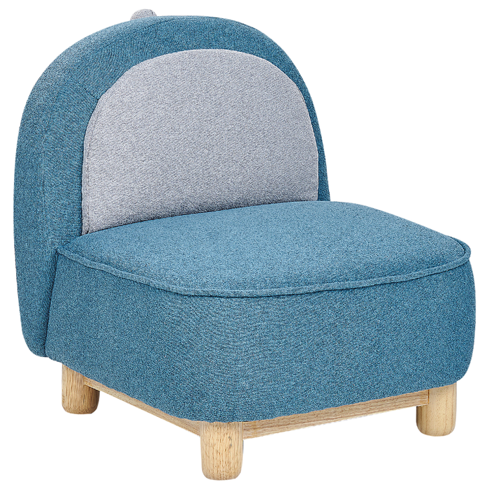 Beliani - FABORG - Kinderstoel - Blauw - Polyester