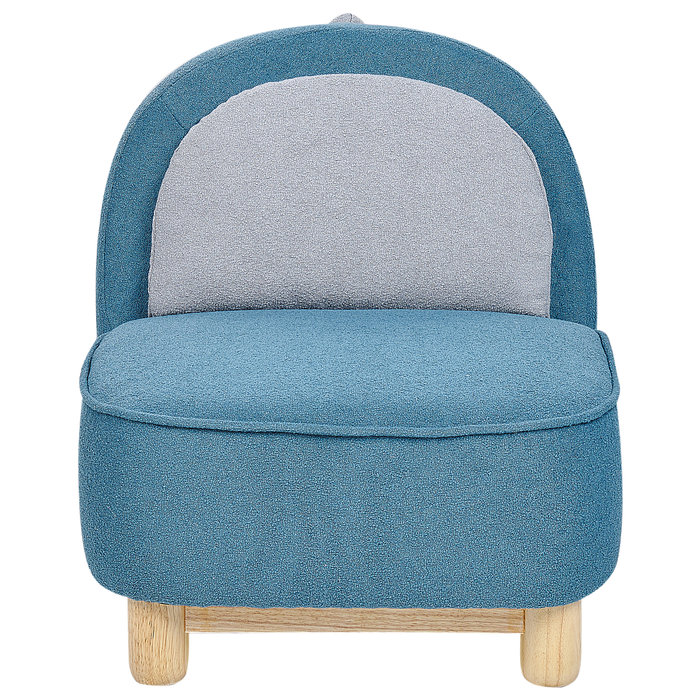 Beliani - FABORG - Kinderstoel - Blauw - Polyester