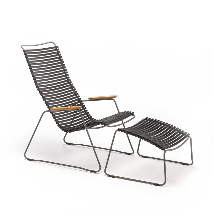 Click voetenbank Muted White