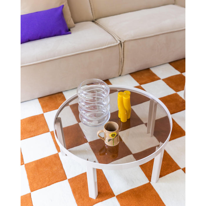 FÉST Checks vloerkleed 161x253 pumpkin