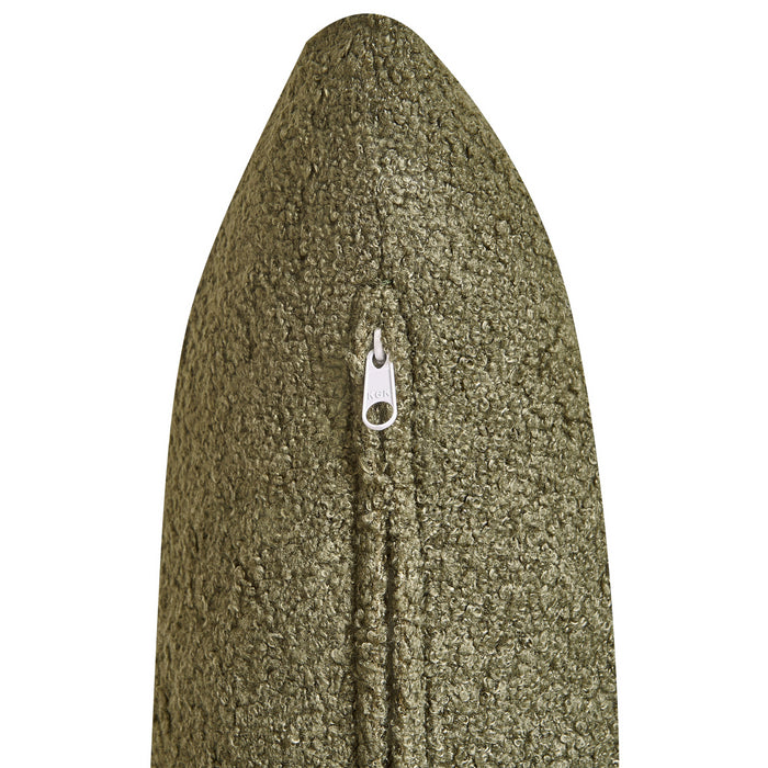 Beliani - ASKER - Tweezitsbank - Donkergroen - Bouclé