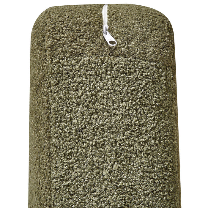 Beliani - ASKER - Tweezitsbank - Donkergroen - Bouclé