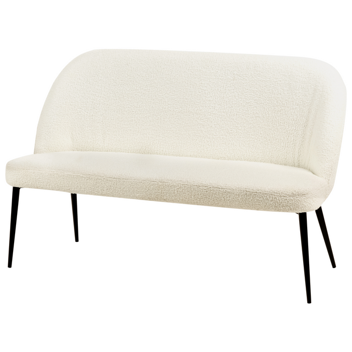 Beliani - OSBY - Tweezitsbank - Lichtbeige - Bouclé