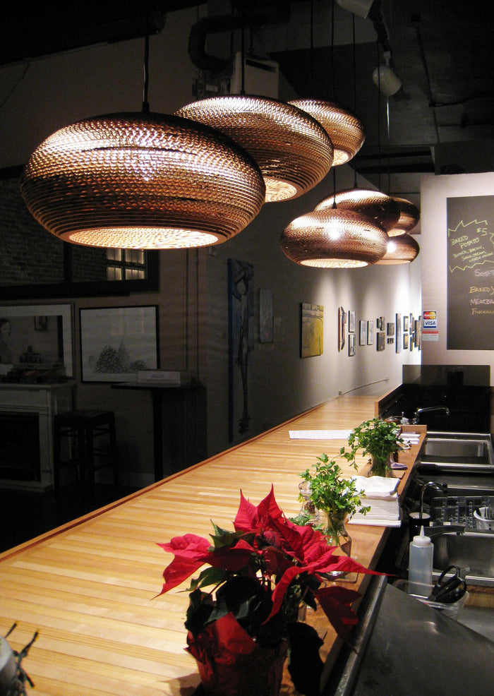 Graypants Scraplights Disc 16 hanglamp Ø43 blond