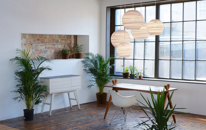 Scraplights Moon 18 hanglamp Ø45 blond