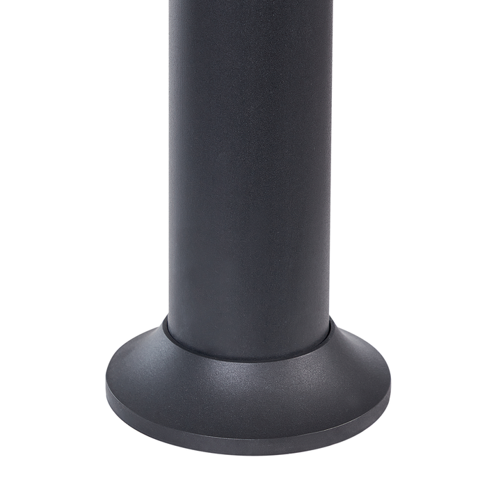 Beliani-GARDNER-Tuinverlichting set van 2-Zwart-Synthetisch materiaal