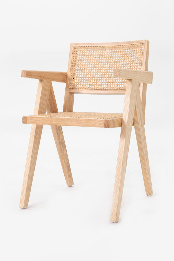 Sissy-Boy Houten eetkamerstoel rotan