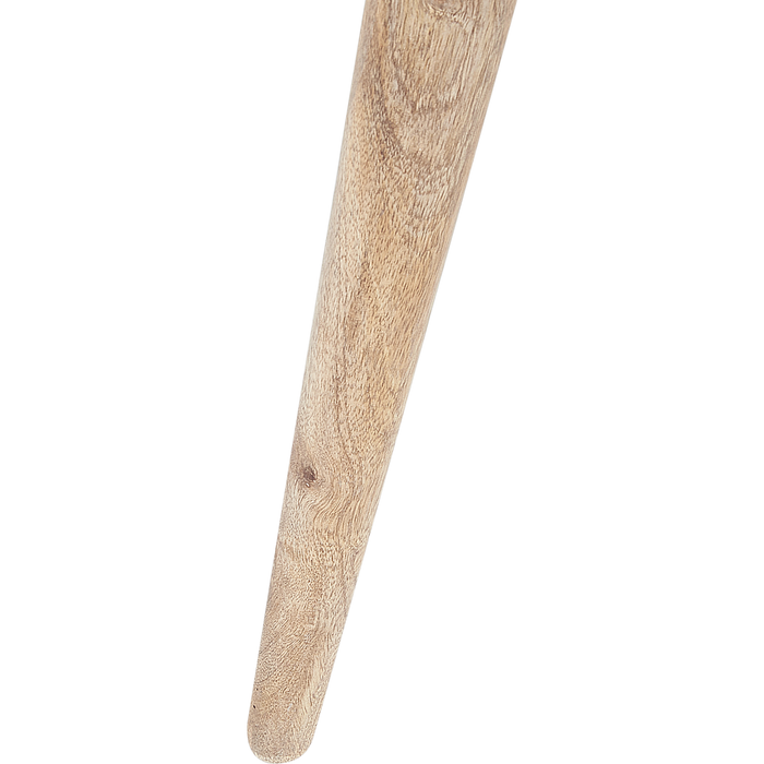 Beliani-SAKITA-Bijzettafel set van 2-Lichte houtkleur-Mangohout