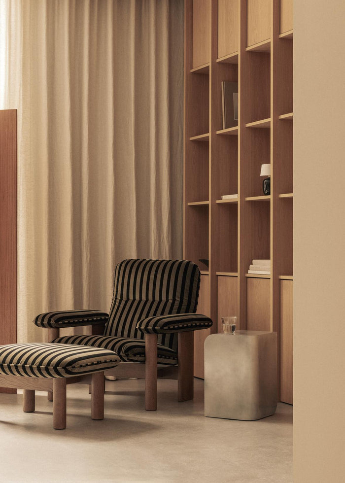 Audo Copenhagen Volume bijzettafel 30x30 aluminium