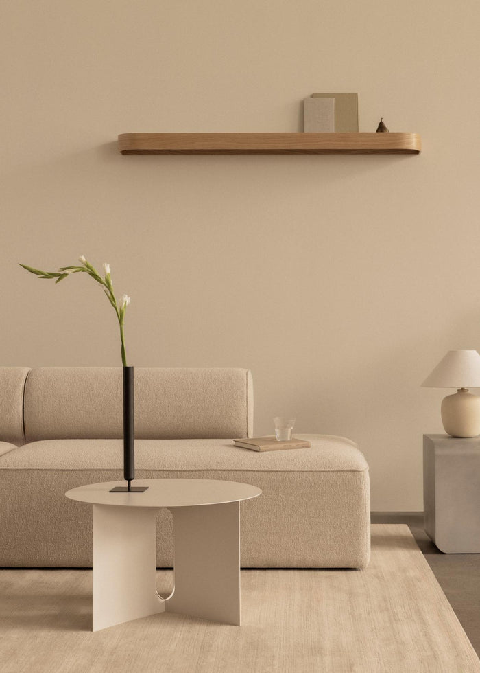 Audo Copenhagen Androgyne bijzettafel Ø63 zwart staal