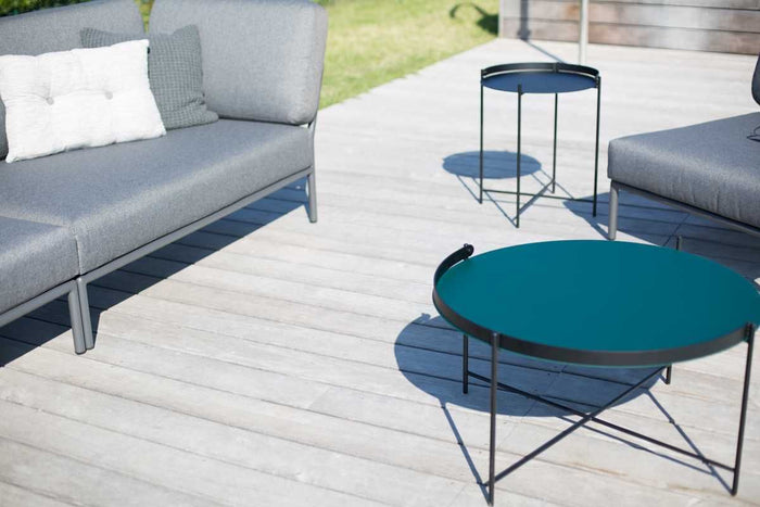 Houe Edge bijzettafel Ø46 Olive green