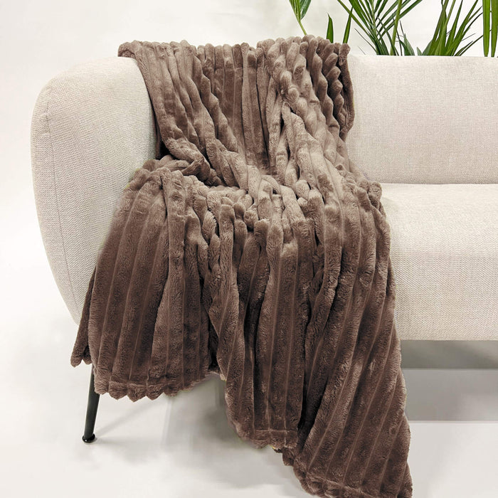 Dutch Decor plaid RICKY - 150x200 cm Driftwood