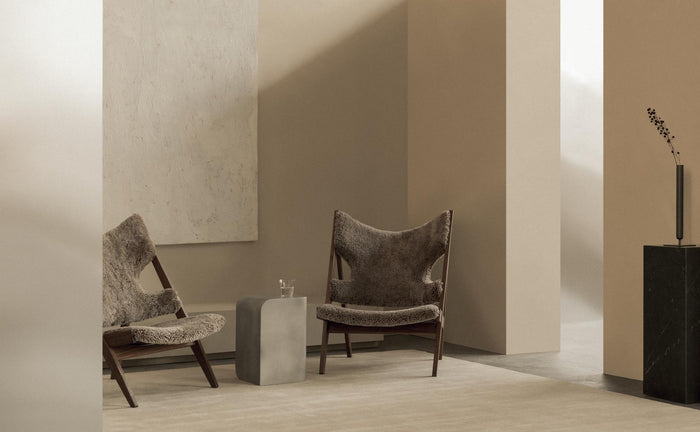 Audo Copenhagen Volume bijzettafel 30x30 aluminium