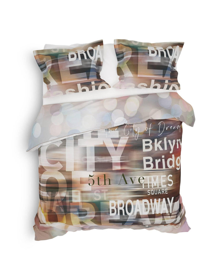 Heckett Lane Dekbedovertrek Katoen Satijn Lenny - multi