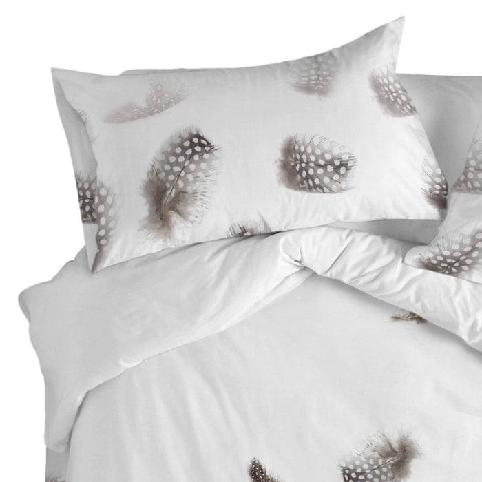 Happy Friday Set van 2 kussenslopen Light