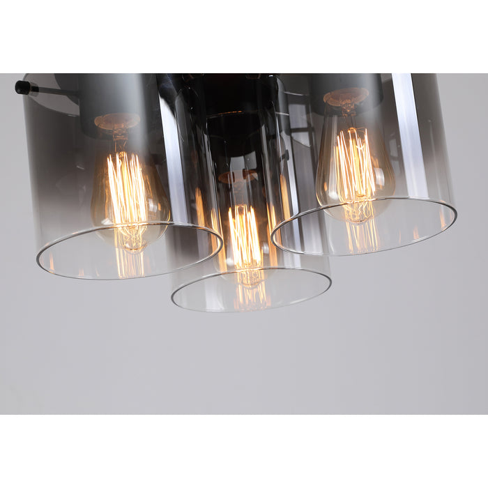 Searchlight Sweden Plafondlamp - Zwart