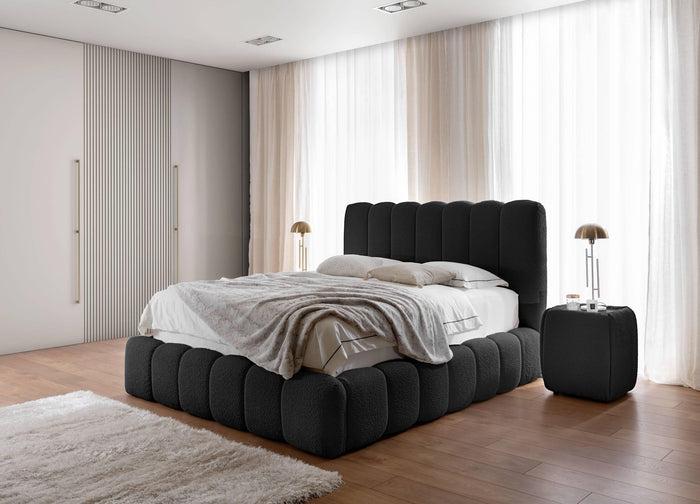 by fonQ Dawn Bedframe met Opbergruimte - 160 x 200 cm - Antraciet
