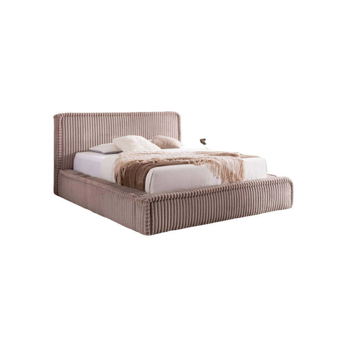 by fonQ Ruffle Bedframe - 180 x 200 cm - Taupe