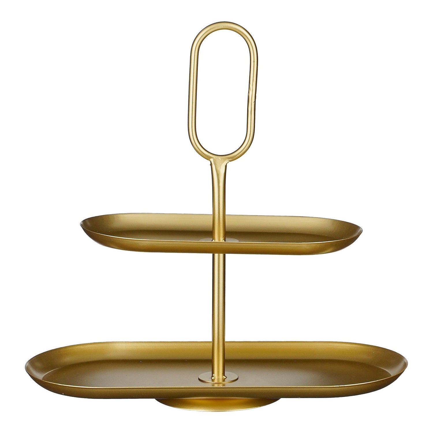 Mica Decorations Rama Etagere 2 Laags - L38 x B17 x H37 cm - Goud