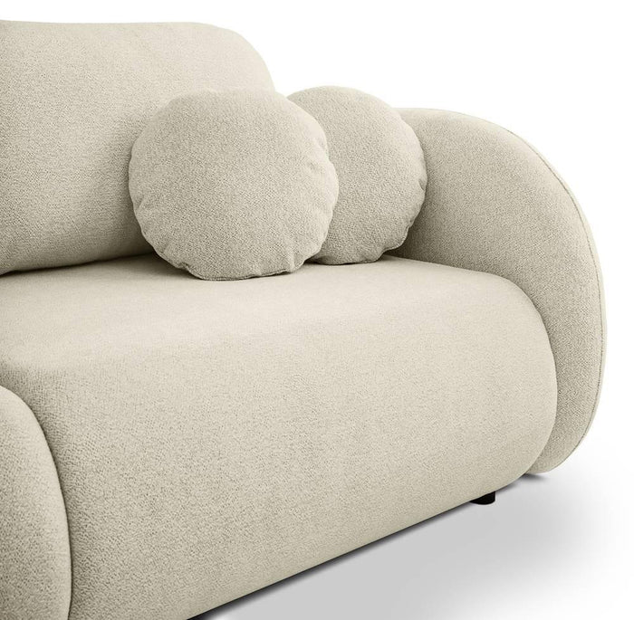 Selsey Design Avery 3-zitsslaapbank chenille