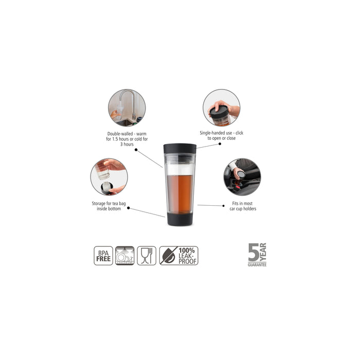 Make & Take Theebeker dubbelwandig,0,36L