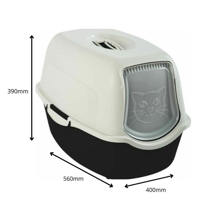 Rotho Kattenbak Bailey - zwart|zand