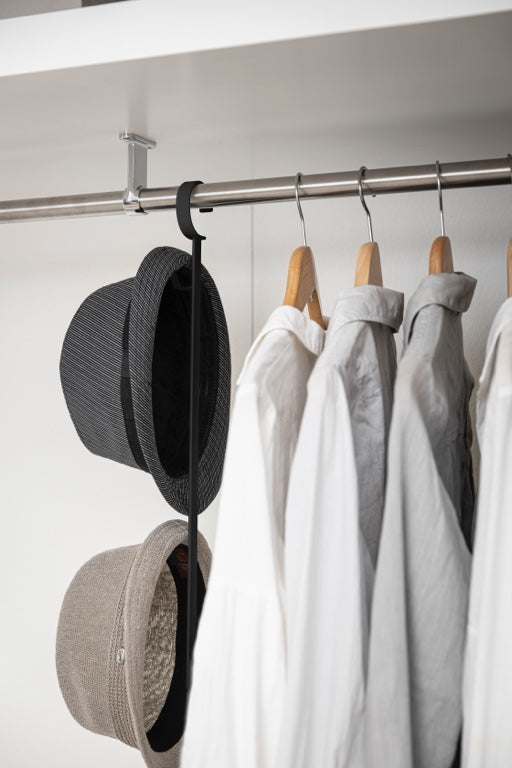 Yamazaki 2-laags Uitschuifbaar Kledingrek - Smart - Zwart