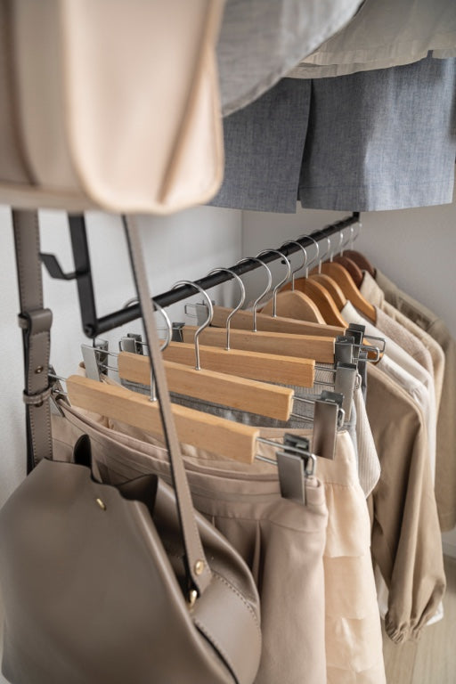 Yamazaki 2-laags Uitschuifbaar Kledingrek - Smart - Zwart