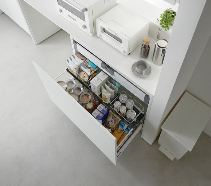 Yamazaki Uitschuifbare Lade Plank - Tower - Zwart